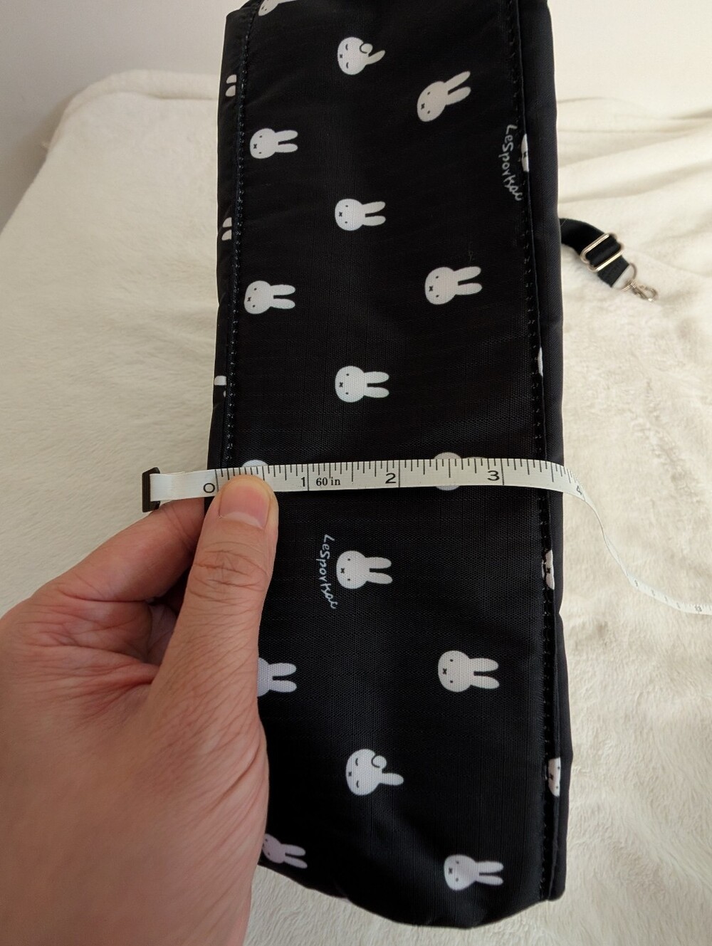 LeSportsac Miffy Domed Bowler Bowling Crossbody Bag - Picture 12 of 15